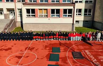 Pokazowa akcja ratownicza naszych uczniów