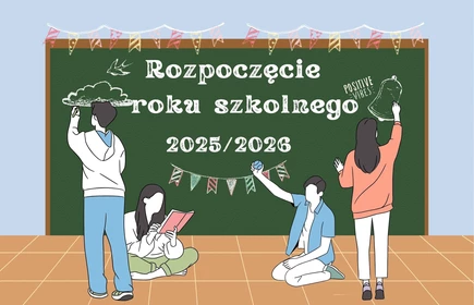 plakat o rozpoczęciu roku szkolnego