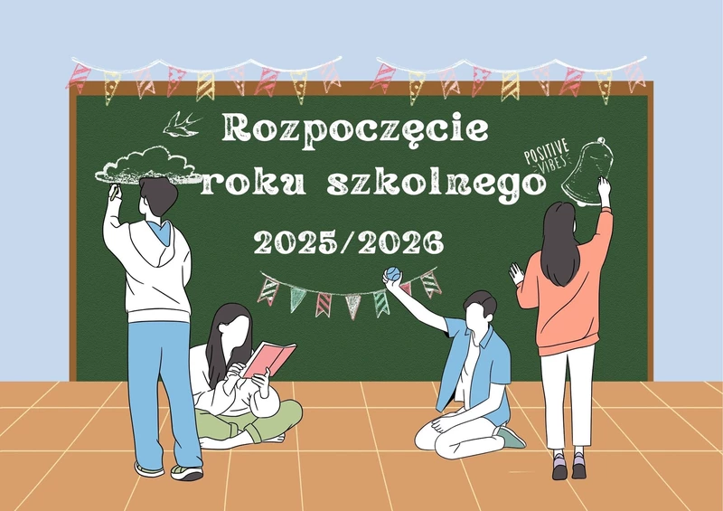 plakat o rozpoczęciu roku szkolnego