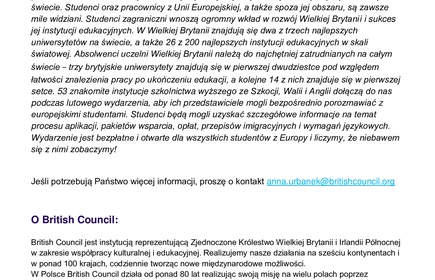 studia w Wielkiej Brytanii - 