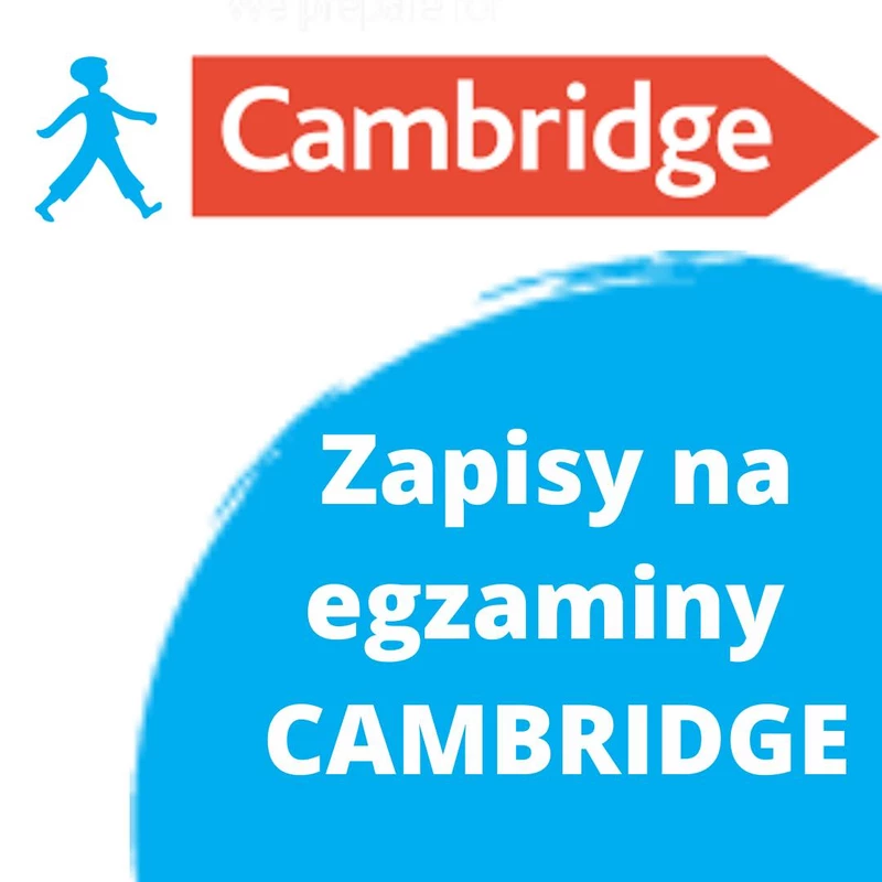 egzaminy Cambridge w szkole - plakat