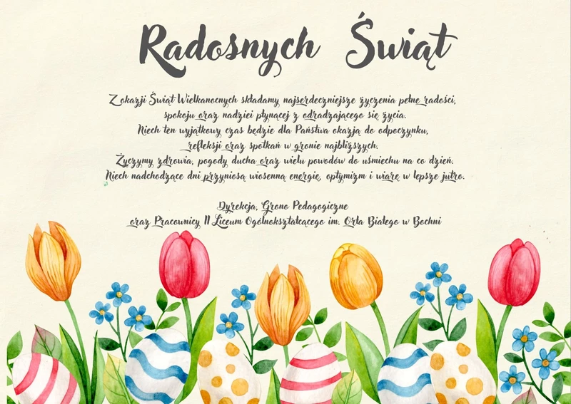 KARTKA Z ŻYCZENIAMI ŚWIĄTECZNYMI