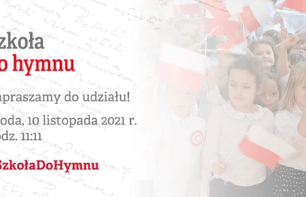 szkoła do hymnu plakat