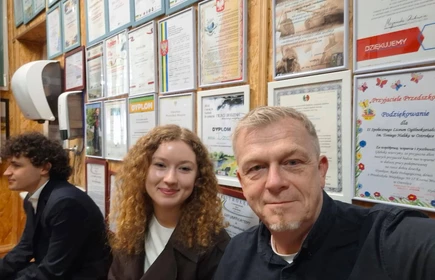 laureatka olimpiady wiedzy o prawie z opiekunem