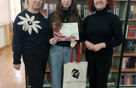 I miejsce w konkursie Symbole narodowe w moim sercu