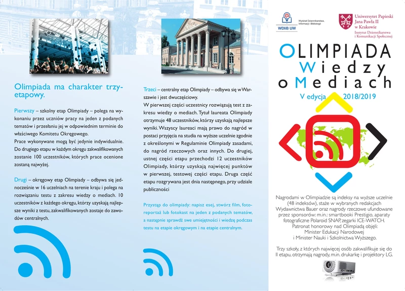 Olimpiada Wiedzy o Mediach