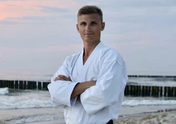 Konrad Irzyk - instruktor karate.