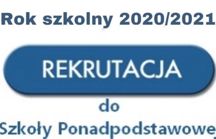 REKRUTACJA 2020/2021