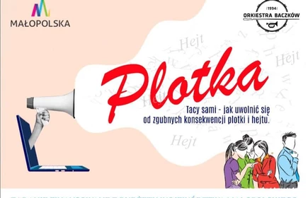 plakat projektu Plotka