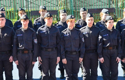 maturzyści klasy mundurowej