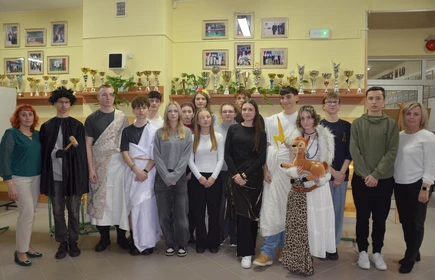 uczestnicy konkursu mitologicznego