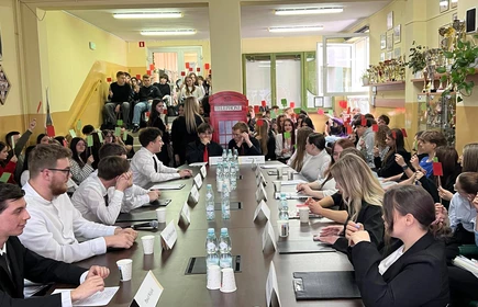 debata szkolnego koła dyskusyjnego AD REM