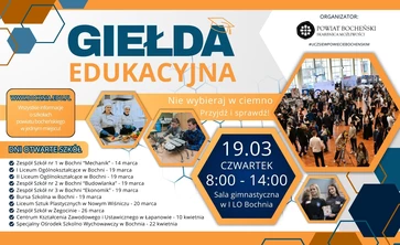 giełda zawodowa dla ósmoklasistów