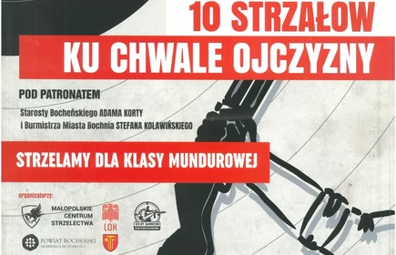 plakat 10 strzałów ku chwale Ojczyzny