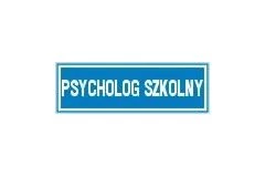 Psycholog szkolny zaprasza