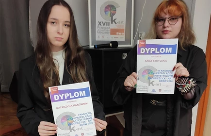 finalistki przeglądu artystycznego  w Gdowie