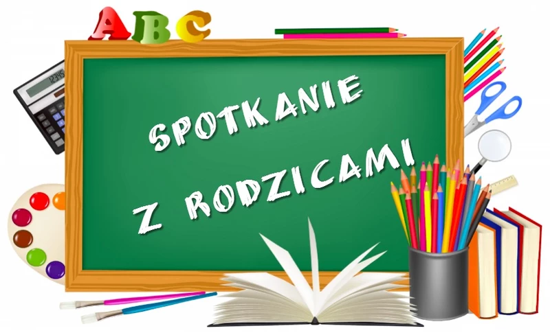 spotkania z rodzicami - plakat