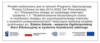 Grant w ramach Programu Operacyjnego Polska Cyfrowa na lata 2014-2020