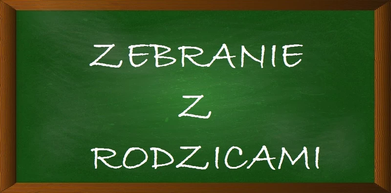 informacja o zebraniu z rodzicami