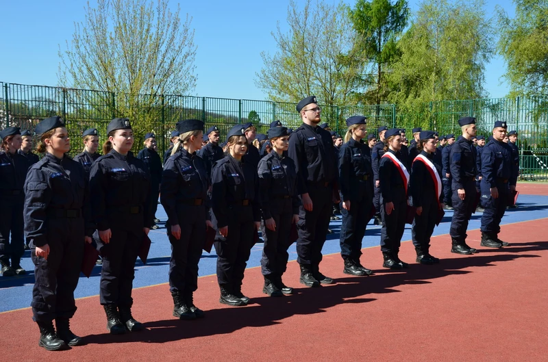 pożegnanie klasy mundurowej
