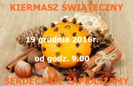 KIERMASZ ŚWIĄTECZNY