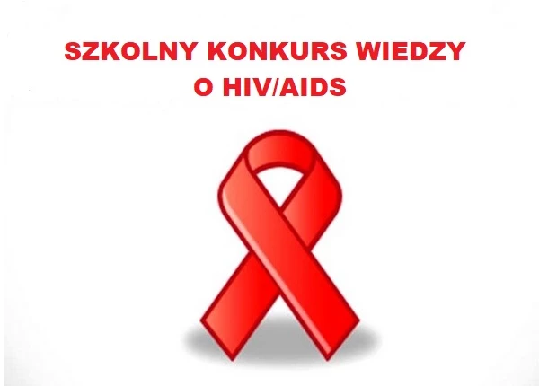 plakat konkurs wiedzy i AIDS i HIV