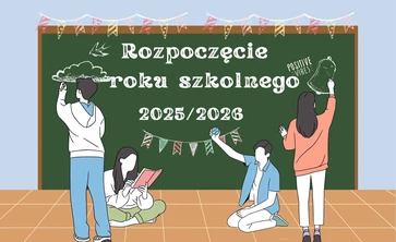 plakat o rozpoczęciu roku szkolnego