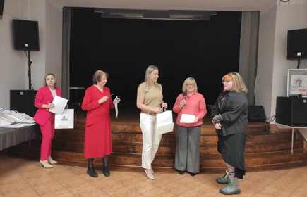 wręczenie 3 nagrody naszej uczennicy