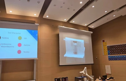 wykład na UJ "Chemik na miejscu zbrodni"